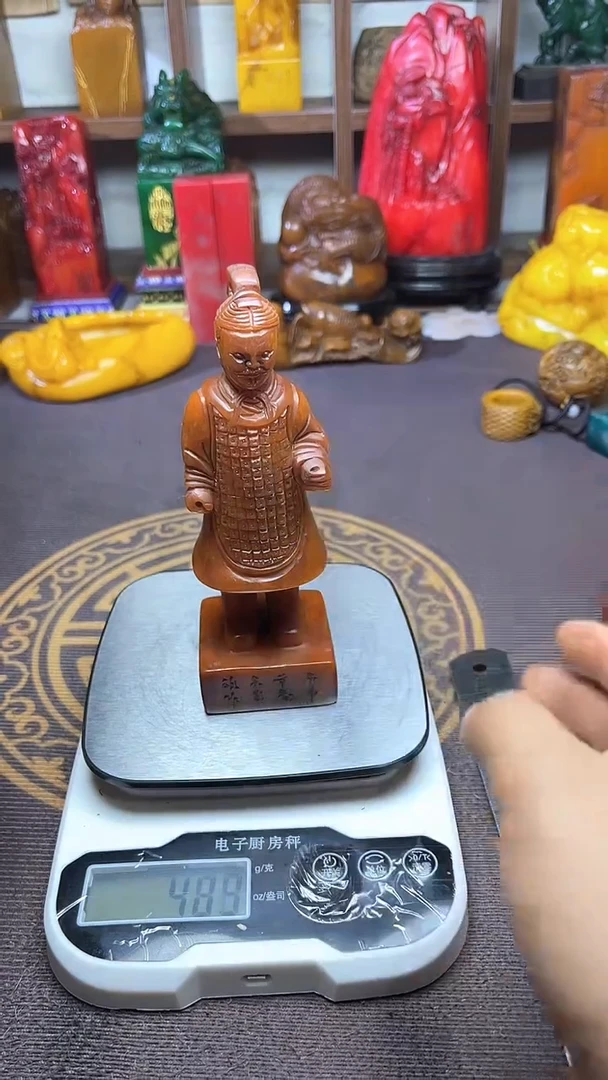 寿山石印石纯天然石料