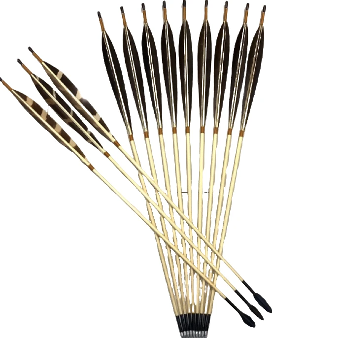 掏档子木箭12寸硬羽翎羽防打箭尾头尾可换