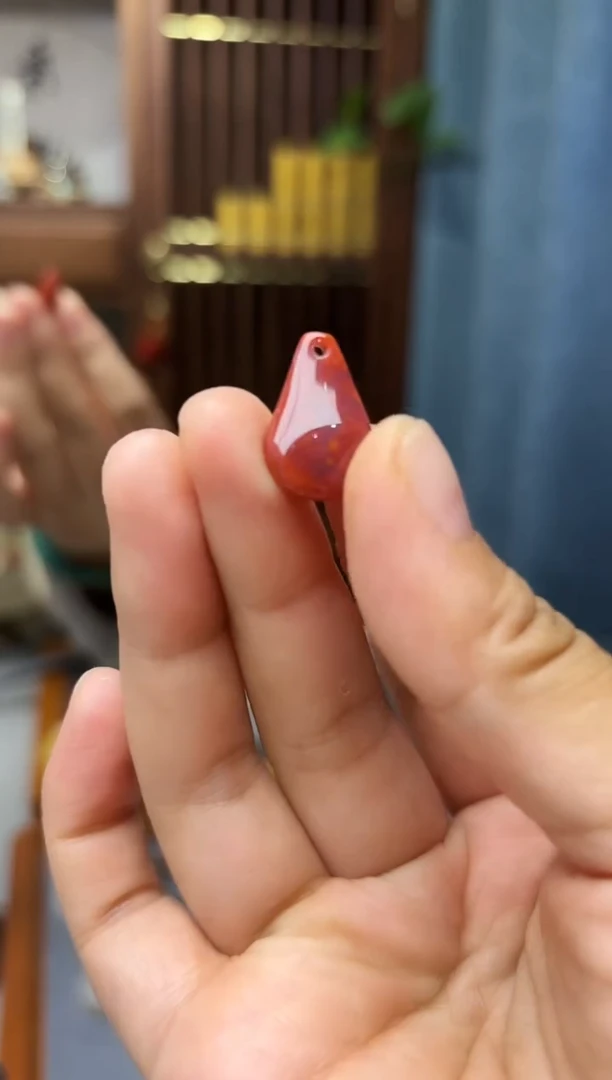 未镶嵌南红玛瑙挂件南红卡子配饰TX