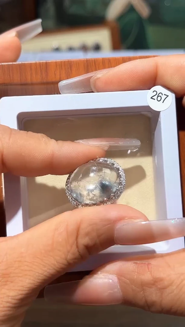 银S925镶嵌颈饰水晶定制