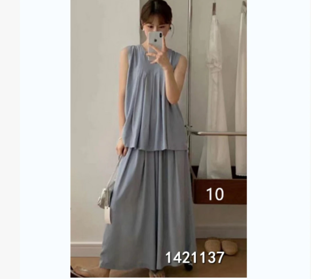 小妳XiaoNi———（夏款气质套装裙1421137）