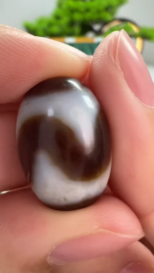 玛瑙/玉髓（覆膜）颈饰未镶嵌15.（微瑕随机发货）