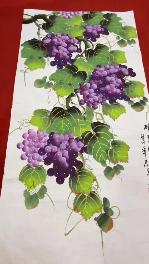 国画国画字画小姐姐真好看