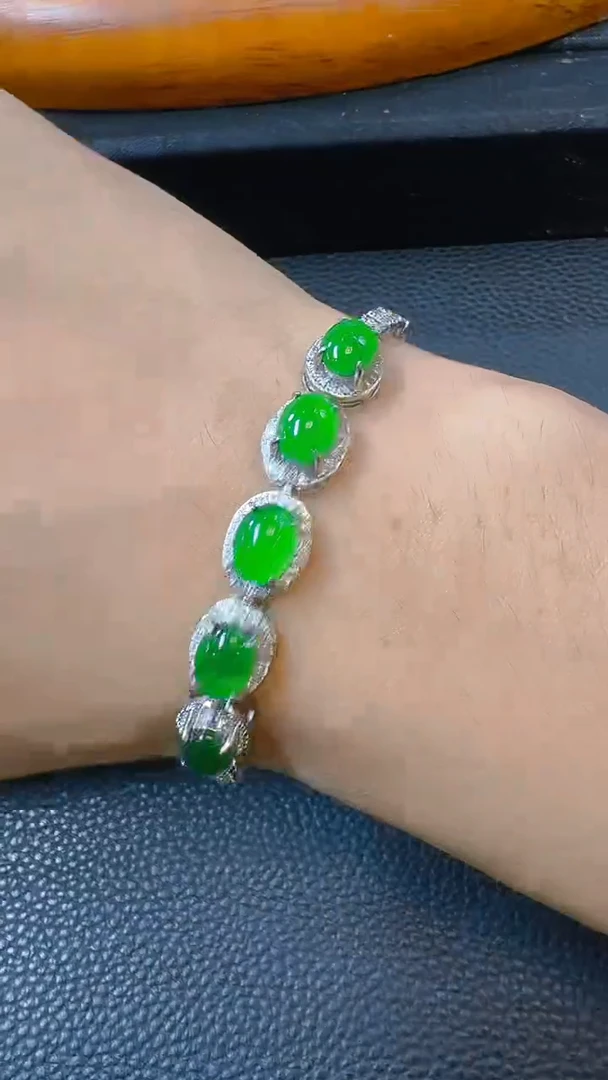 未镶嵌手链翡翠天然A货翡翠