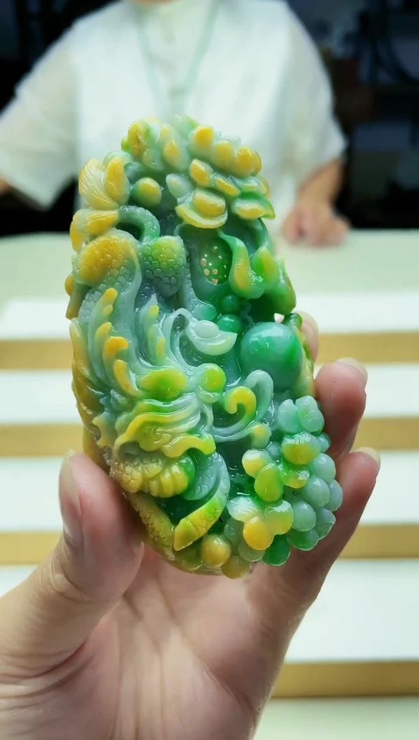 未镶嵌定制翡翠毛货09270315