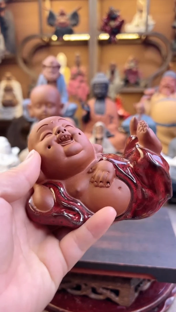 紫砂茶宠器闵紫砂茶宠摆件