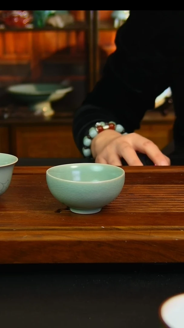 瓷片非***人原矿汝瓷福利单杯