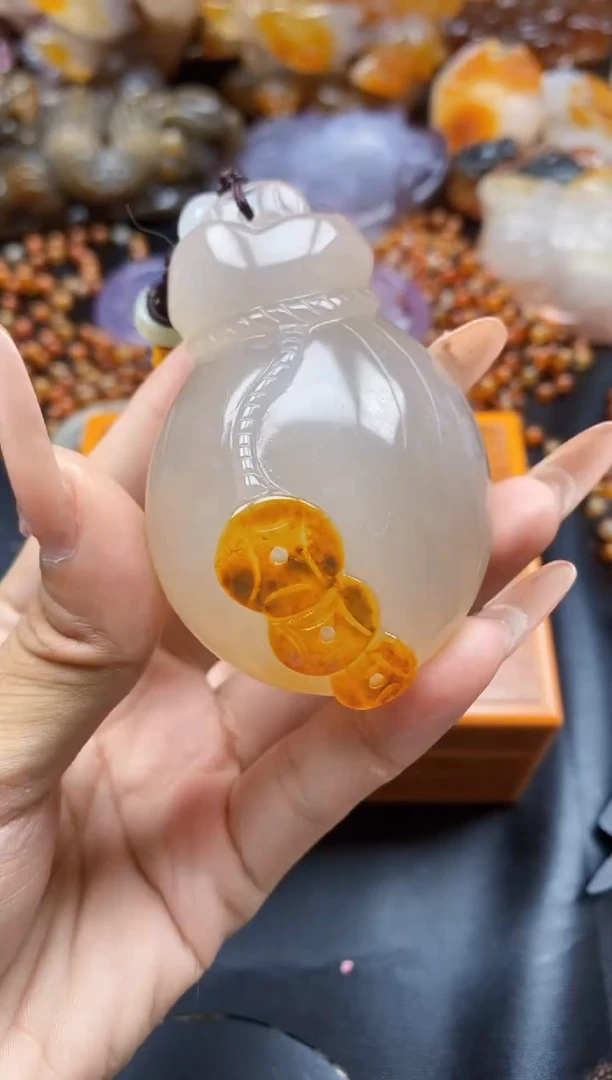 玛瑙/玉髓颈饰未镶嵌ll