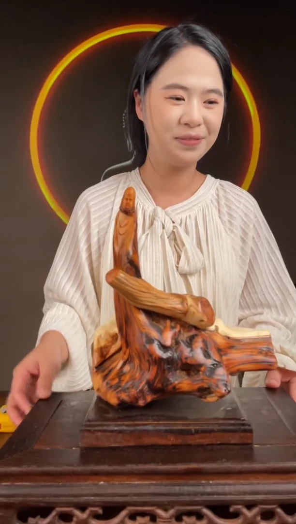 柏木（崖柏）手工摆件,先抢先得! 编号:206