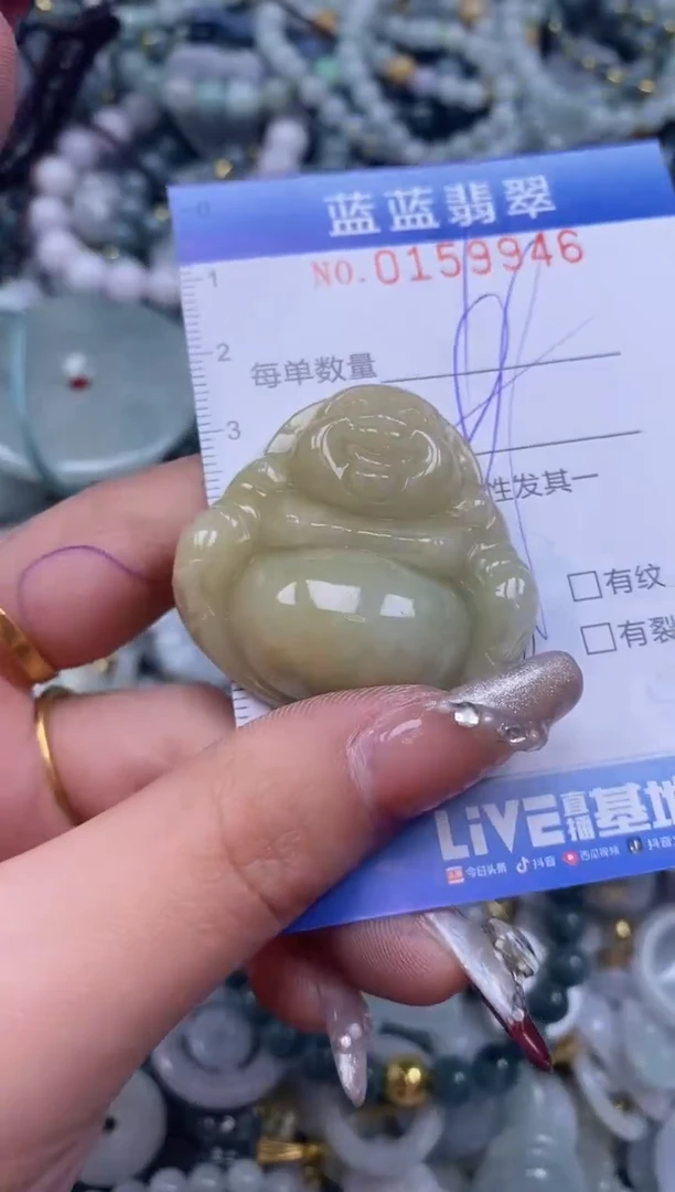 【闪购商品】翡翠颈饰未镶嵌闪购0159946多样性发其一