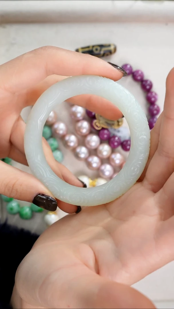 未镶嵌手镯和田玉用****9博古雅集