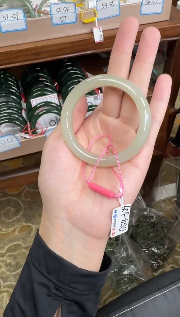 未镶嵌手镯和田玉54-329