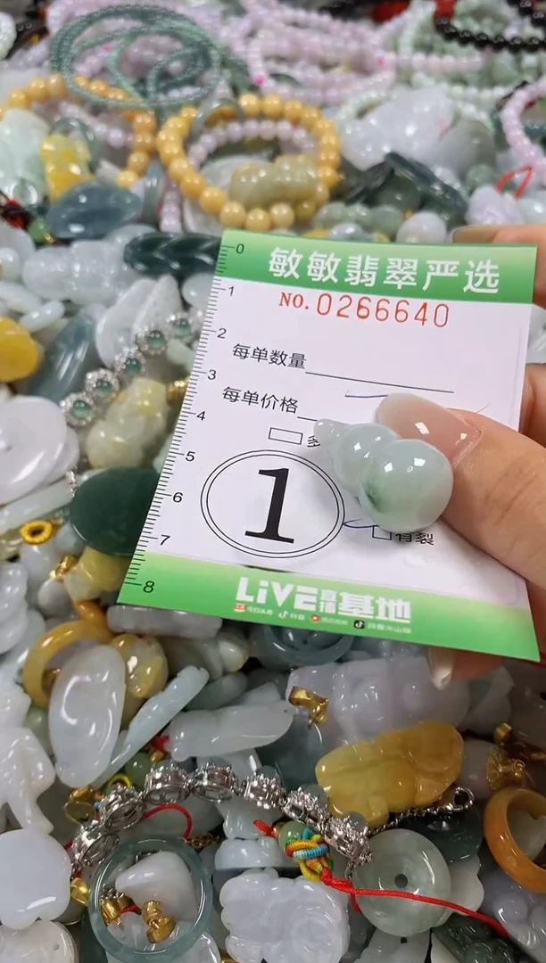 翡翠未镶嵌颈饰闪购0266640