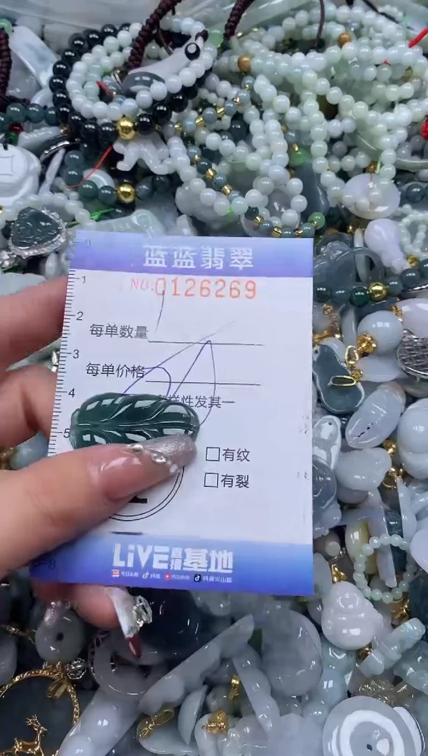 【闪购商品】翡翠颈饰未镶嵌闪购0126269多样性发其一