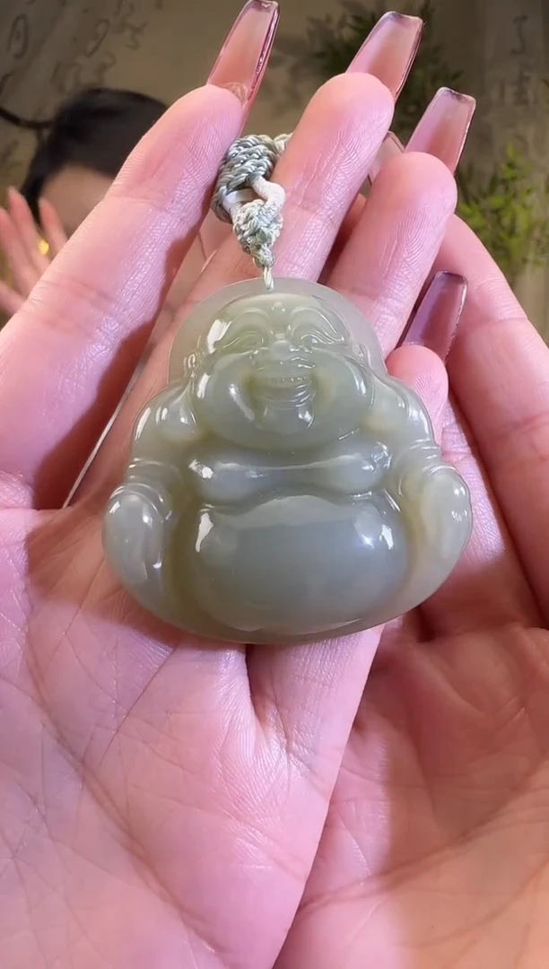 【闪购商品】和田玉颈饰未镶嵌佛公 无