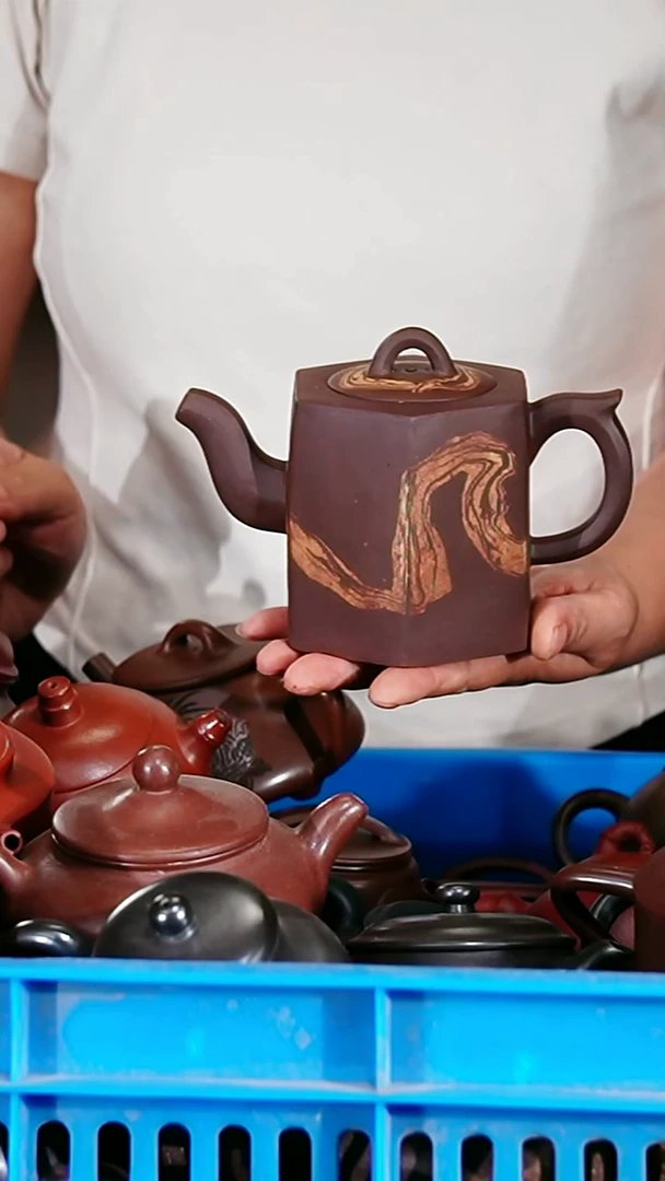 宜兴原矿紫砂壶茶壶350C