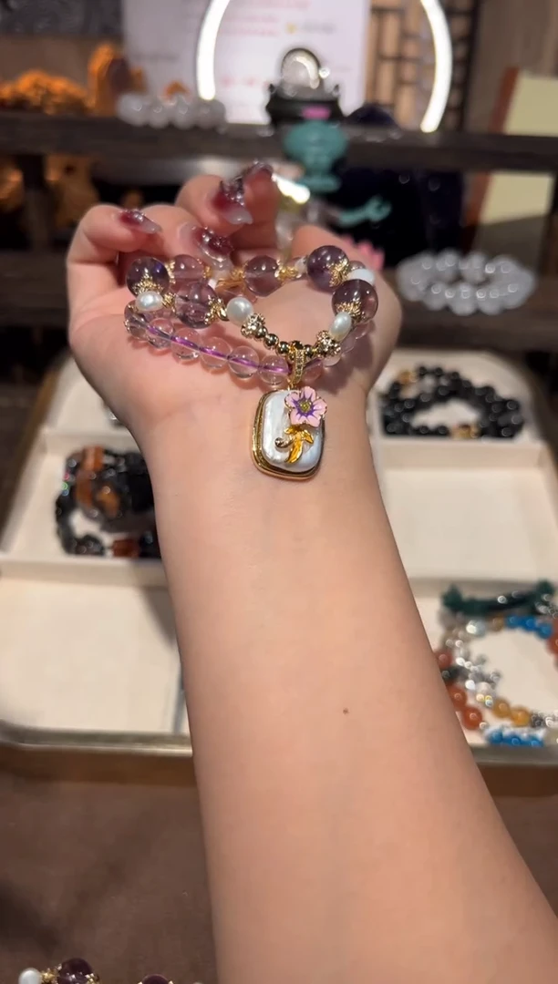 【闪购商品】水晶手链合金玻利维亚