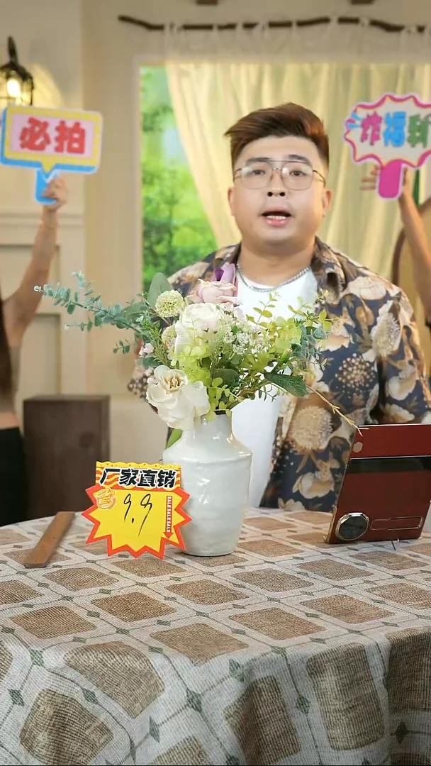 景德镇手工手绘花瓶