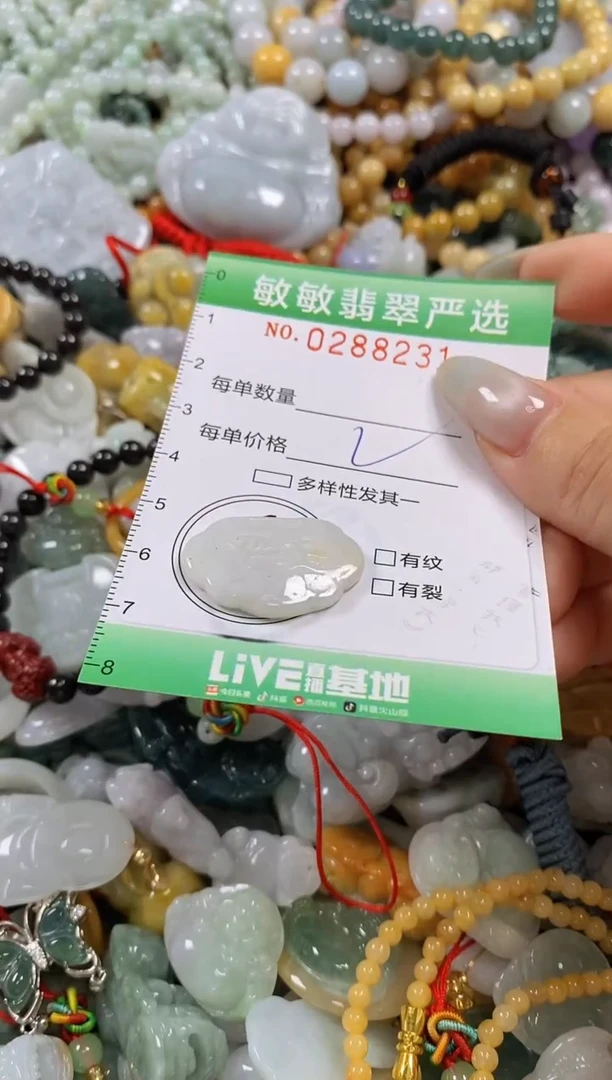 翡翠未镶嵌颈饰闪购0288231