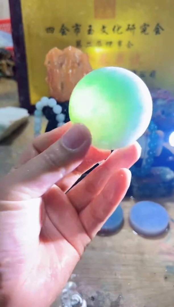 未镶嵌挂件翡翠A货常星7304