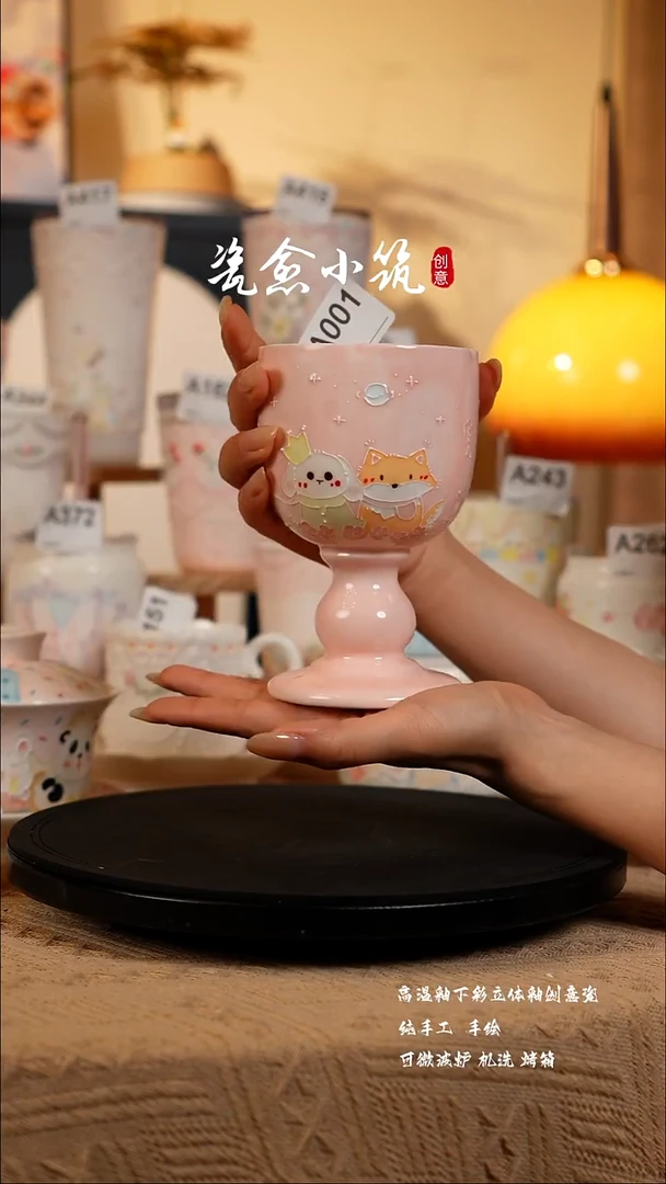 景德镇高温釉下彩创意瓷