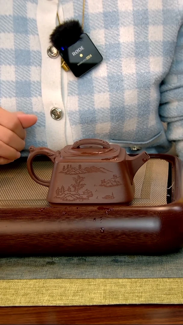 茶壶紫砂徐记福康 原矿紫砂 3