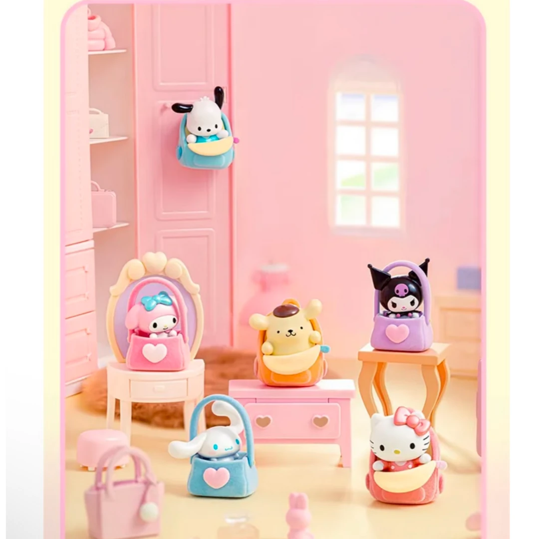 三丽鸥心动显眼包系列萌趣豆潮玩公仔萌粒盲盒（代拆）