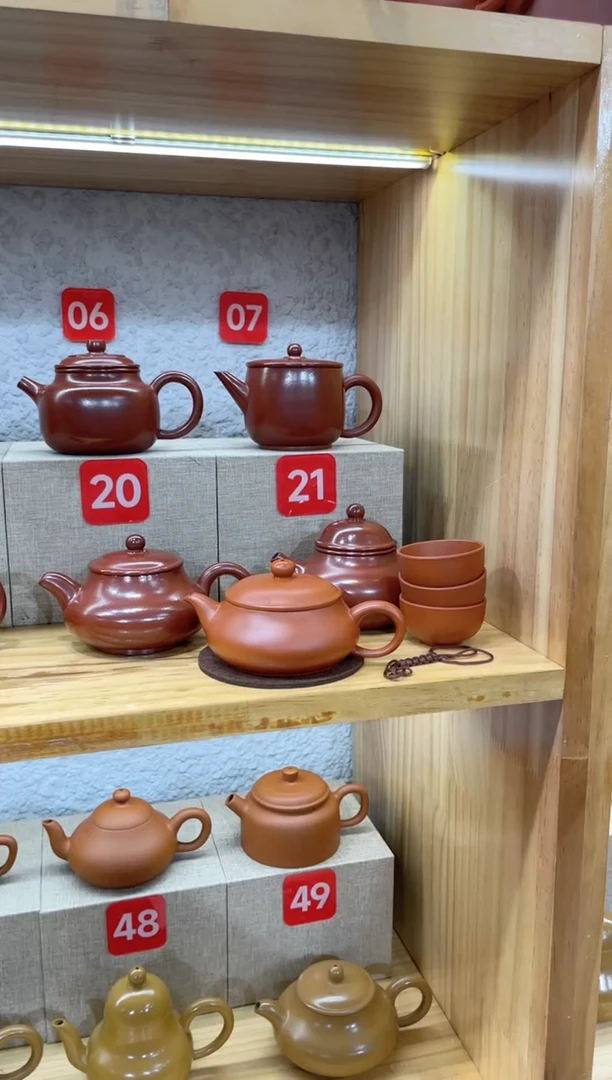 茶壶紫砂赣****植120毫升薄胎明炉浮力款···全品一套