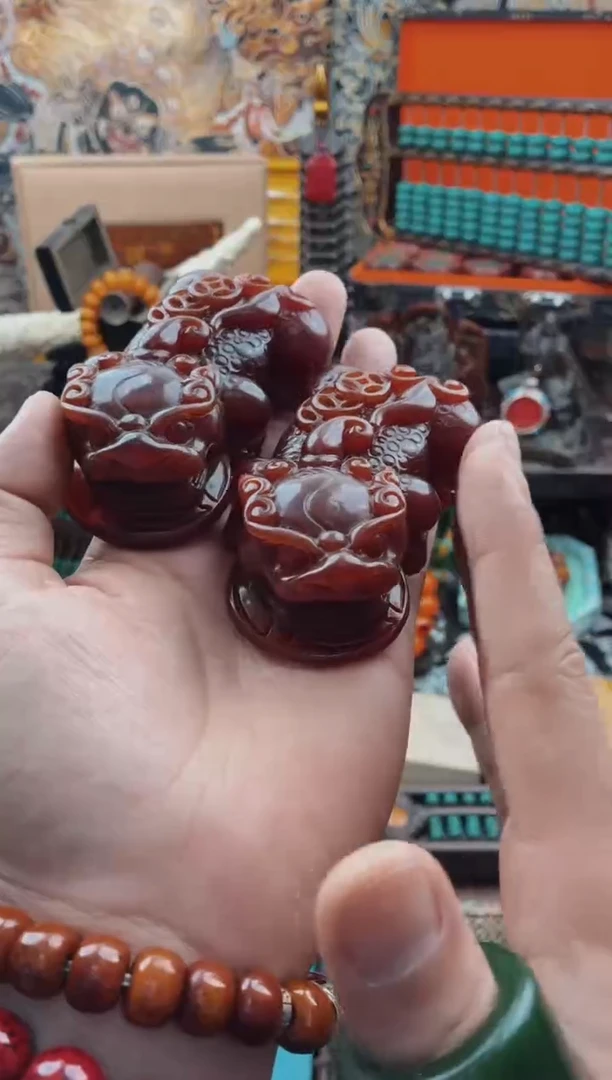 未镶嵌蜜蜡裸石宗起祥瑞直播推荐13