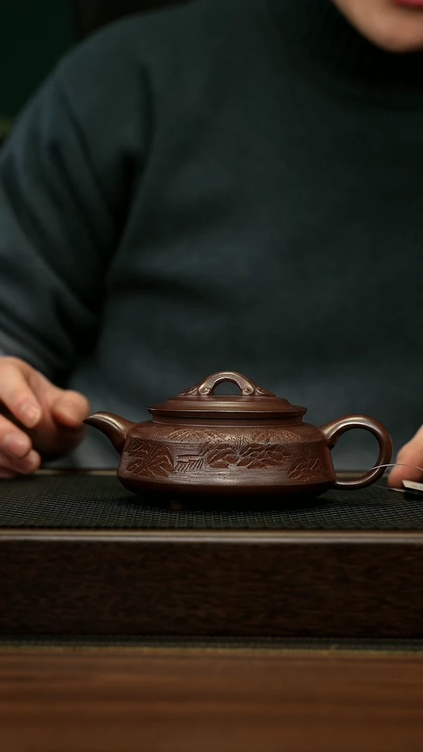 【闪购商品】紫砂茶壶宜兴原矿 手工 紫砂壶容量260CC