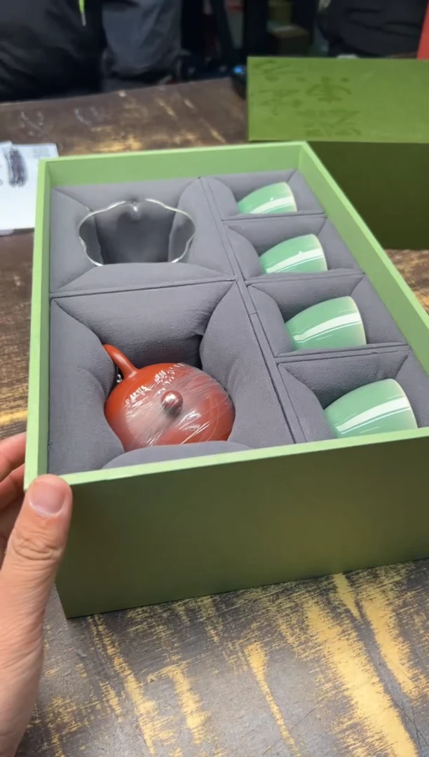 【闪购商品】/土人斋紫砂壶六件套（不挑）