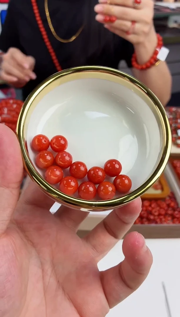 未镶嵌单珠10*南红玛瑙一个（多样式发其一）