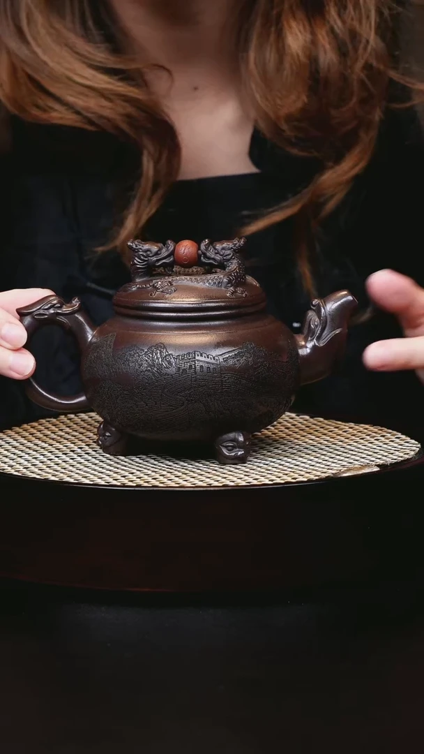 茶壶紫砂宜兴茶壶h6631508