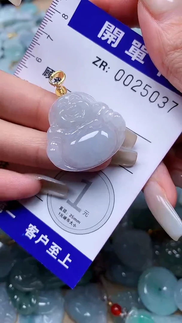 颈饰未镶嵌翡翠翡翠A货 多样性发其一（不含链）