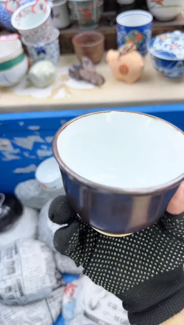 【闪购商品】瓷片0752中古陶瓷满18米包邮一单一付