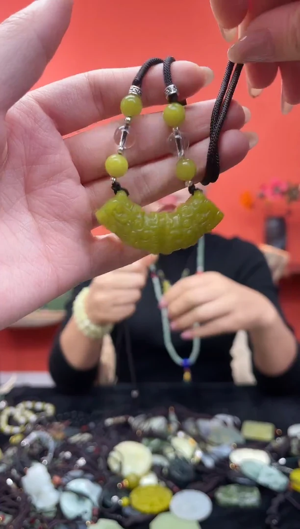 未镶嵌岫玉手串多样性发货拍一发一