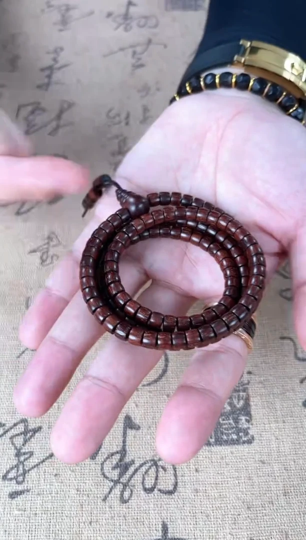 檀香紫檀（小叶紫檀）5*6 精工直切长串