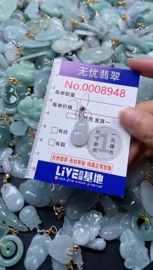 颈饰未镶嵌翡翠8948