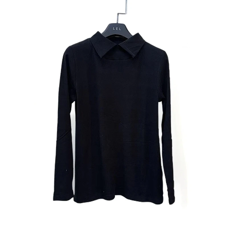 152女款小翻领减龄显瘦上衣