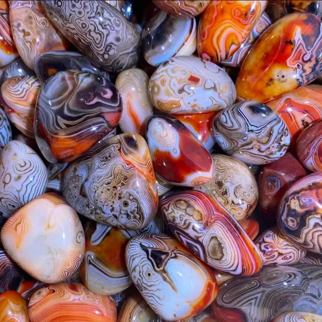 天然玛瑙原石随型吊坠鱼缸石造景石