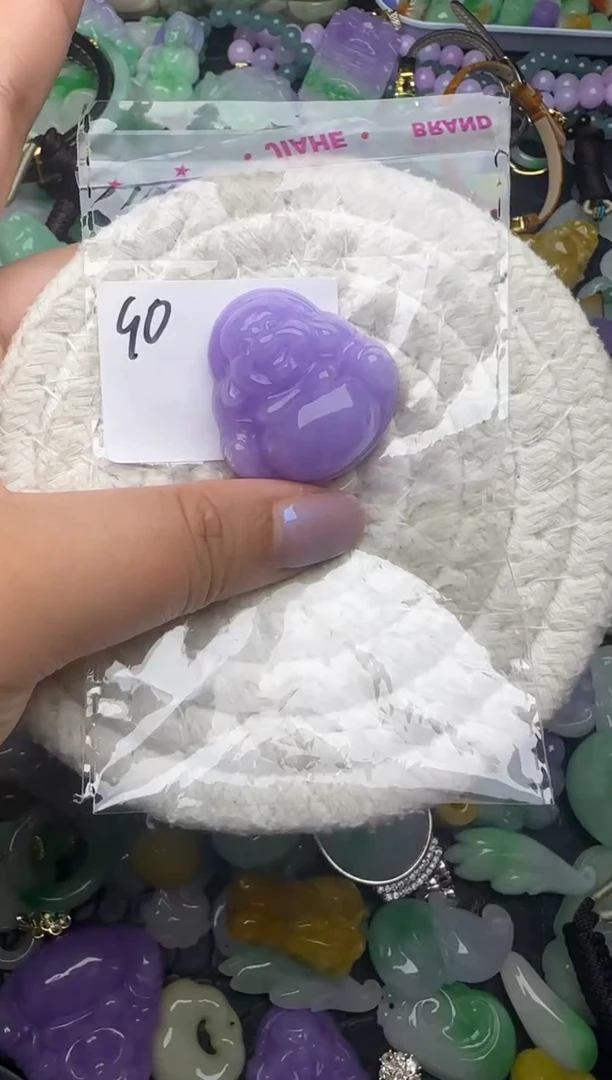 颈饰未镶嵌翡翠缅甸翡翠吊坠