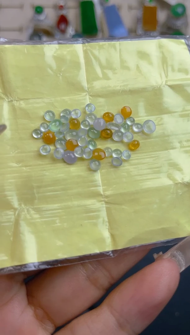 未镶嵌定制翡翠天然翡翠蛋面