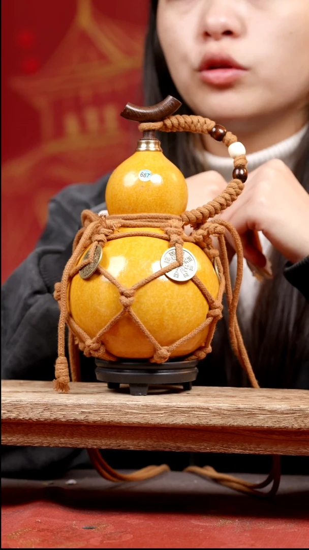 26号纯手工制作天然大漆真葫芦