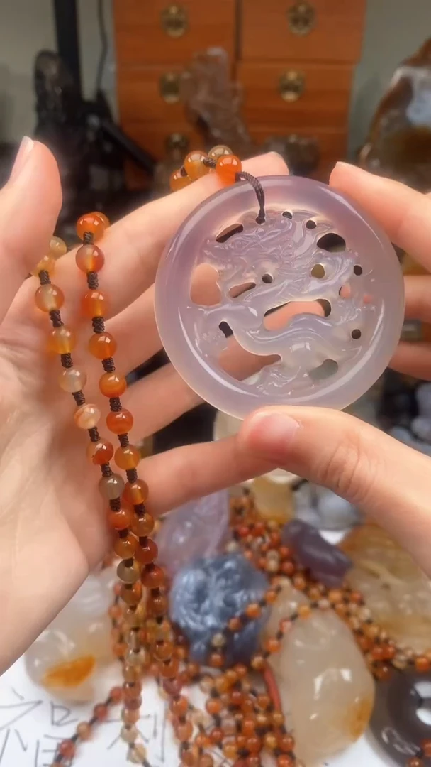 【闪购商品】玛瑙/玉髓颈饰未镶嵌AA