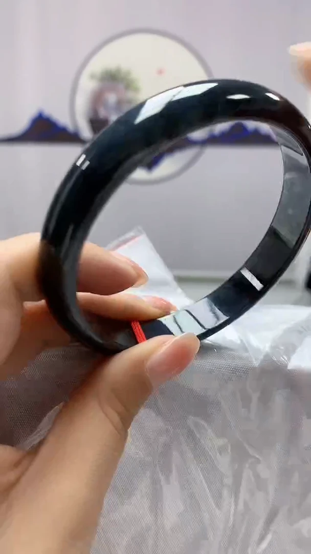 【闪购商品】定制翡翠未镶嵌4969ms-毛货手镯（62圈）116