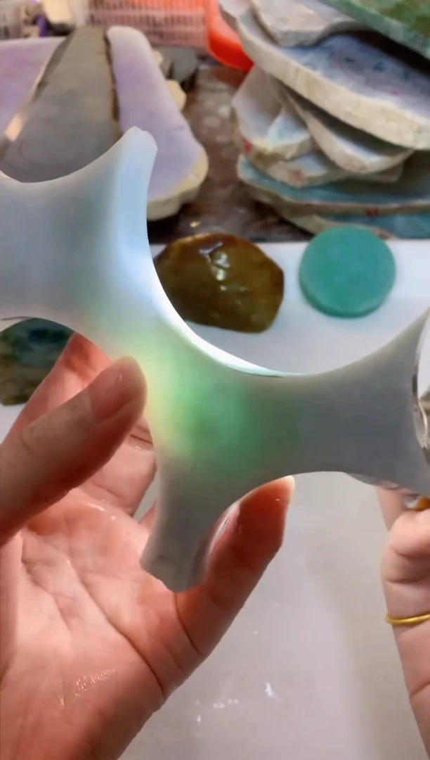 【闪购商品】翡翠挂件未镶嵌0朱0翡翠珠宝536