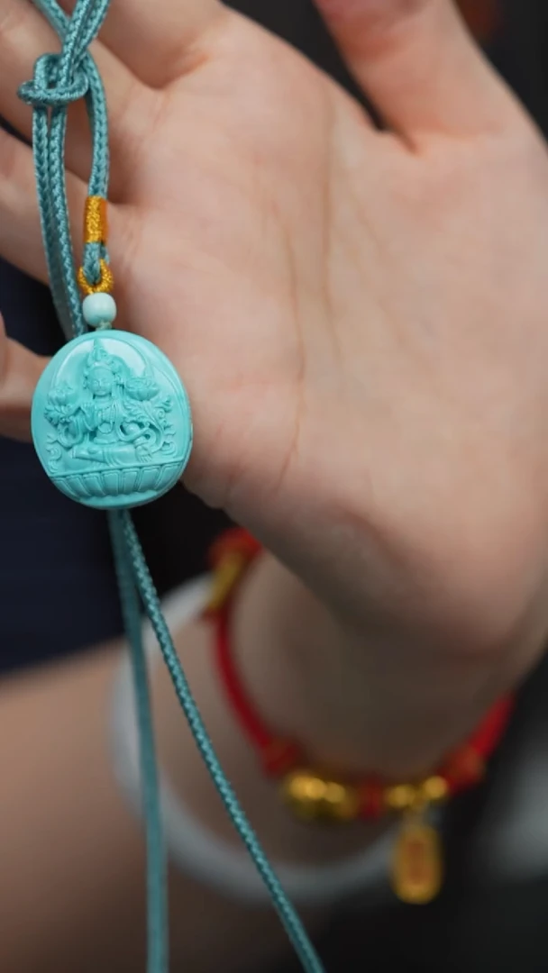 未镶嵌绿松石R49（多样性发一件）雕刻件