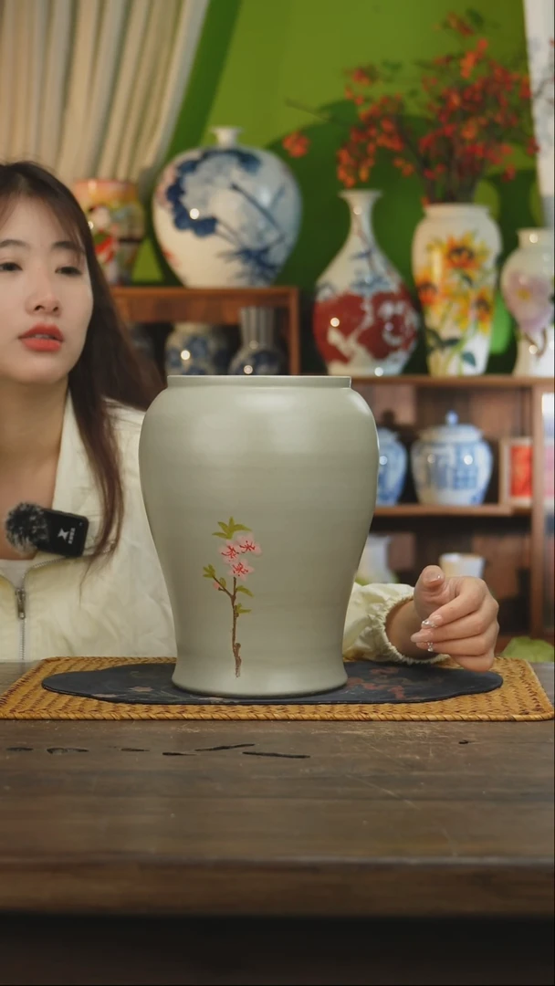瓷片 景德镇纯手工手绘高温陶瓷