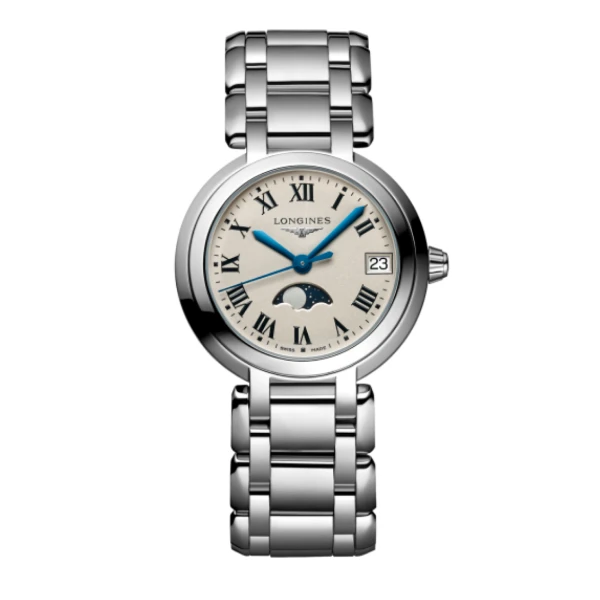 99新 Longines/浪琴 心月系列115/30.5mm/石英月相/公价11100