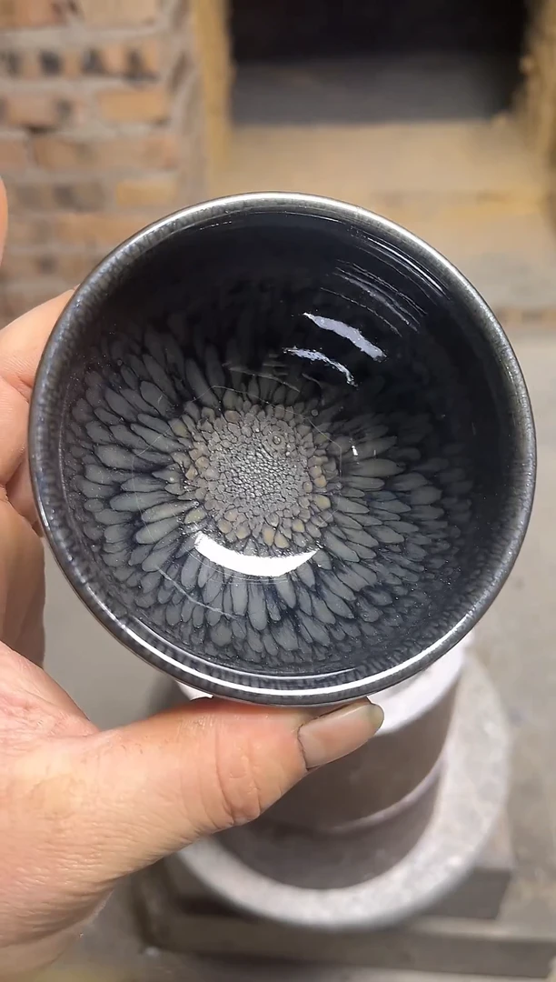 茶盏闪购窑变天目瓷主人杯
